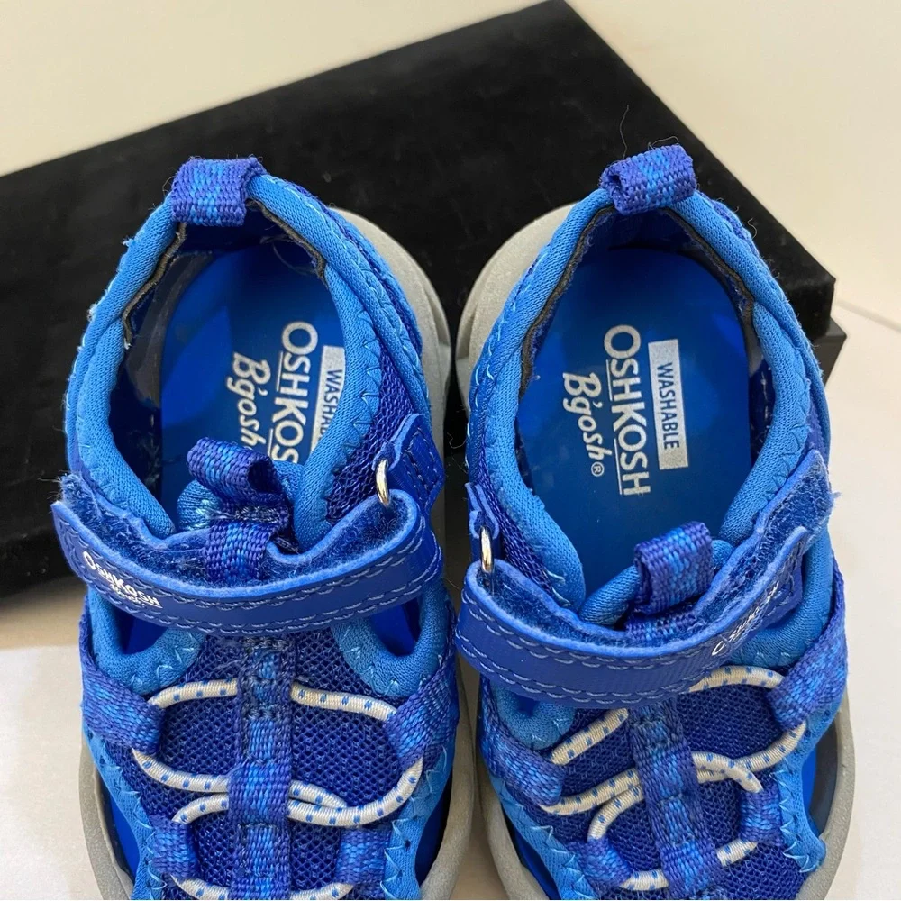 OshKosh B’gosh Washable Sport Sandals Blue Toddler Boys 5M